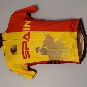 💛Miloto Spain Team Men's Bicycle Jersey